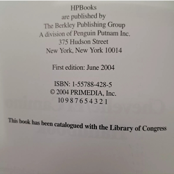 HP Books Chevelle/El Camino Handbook HP1428 First Edition 2004 - Picture 6 of 15